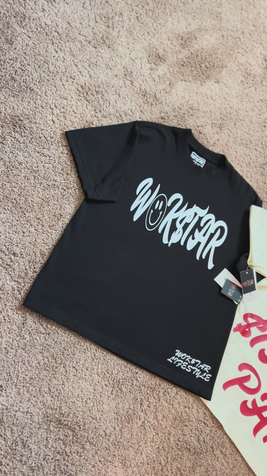 $TAY BUSY $TAY PA!D CROPPED TEE